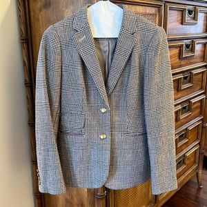 J. Crew Plaid Blazer Women’s Size 4